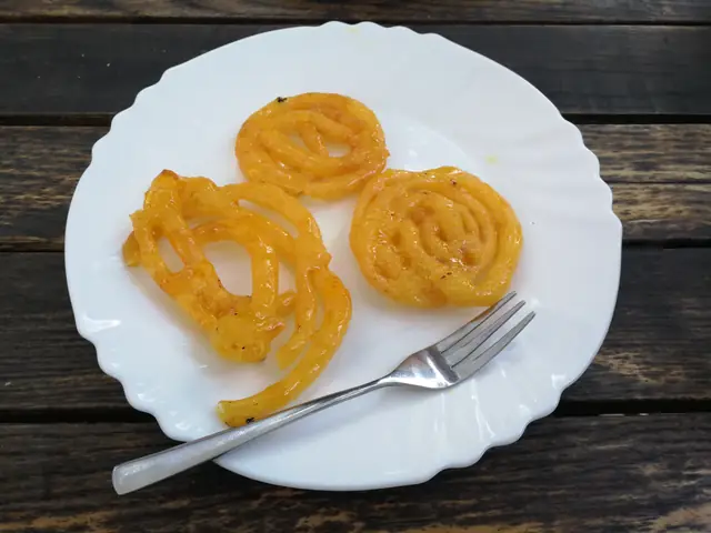 جلبی در بشقاب