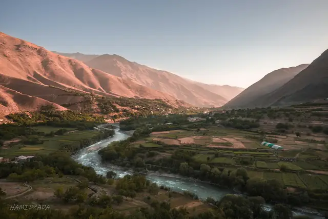 Early morning in the Panjshir valley